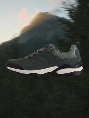 4F Niskie buty trekkingowe męskie - khaki 46