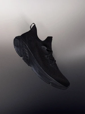 4F Niskie sneakersy Velocity E-knit męskie - czarne 47