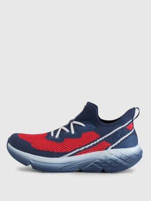 4F Niskie sneakersy Velocity E-knit męskie - czerwone 45