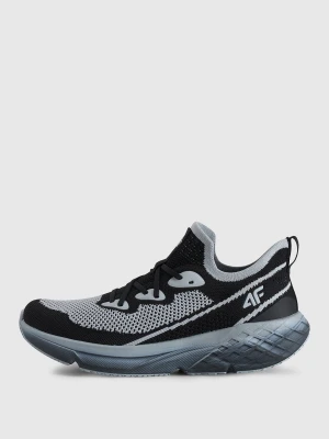 4F Niskie sneakersy Velocity E-knit męskie - szare 41