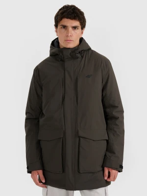 4F Parka przejściowa membrana 8000 męska - oliwkowa/khaki 3XL