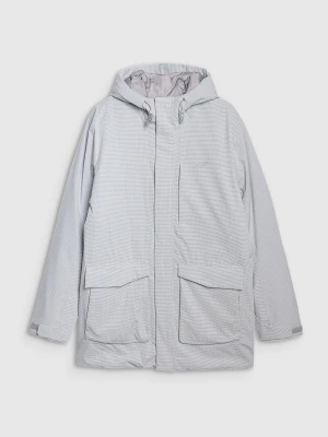 4F Parka przejściowa membrana 8000 męska - szara 3XL