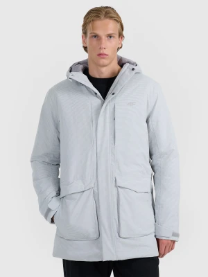 4F Parka przejściowa membrana 8000 męska - szara 3XL