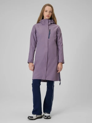 4F Płaszcz membrana 8000 damski - fioletowy M