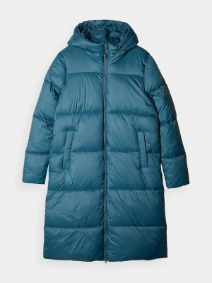 4F Płaszcz pikowany w kolorze zielonym rozmiar: XS