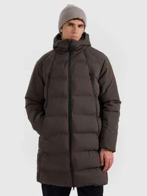 4F Płaszcz zimowy membrana 10000 męski - khaki L