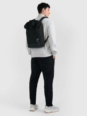 4F Plecak miejski (15 L) z kieszenią na laptop - czarny Uniwersalny