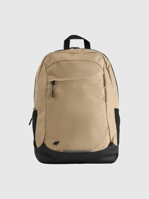 4F Plecak miejski (20 L) z zapinaną kieszenią na laptop - beżowy Uniwersalny