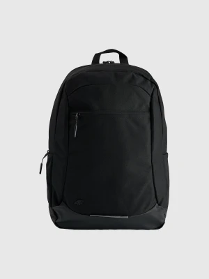 4F Plecak miejski (20 L) z zapinaną kieszenią na laptop - czarny Uniwersalny