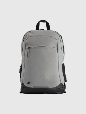 4F Plecak miejski (20 L) z zapinaną kieszenią na laptop - szary Uniwersalny