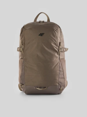 4F Plecak miejski (22 L) z kieszenią na laptop - beżowy Uniwersalny Brązowy