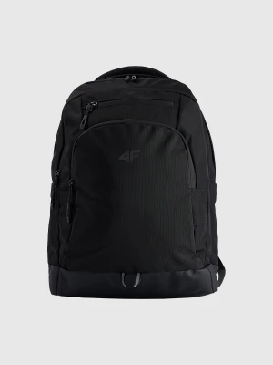 4F Plecak miejski (25 L) z kieszenią na laptop - czarny Uniwersalny