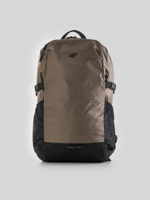4F Plecak miejski (ok. 25 L) z kieszenią na laptop - brązowy Uniwersalny