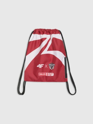 4F Plecak-worek 4F x Spójnia Stargard 24/25 - czerwony Uniwersalny