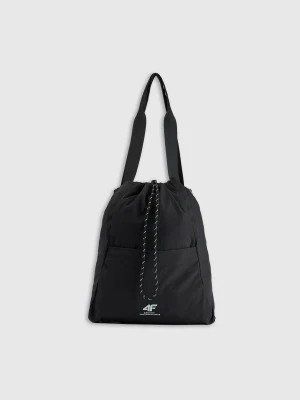 4F Plecak-worek - czarny Uniwersalny