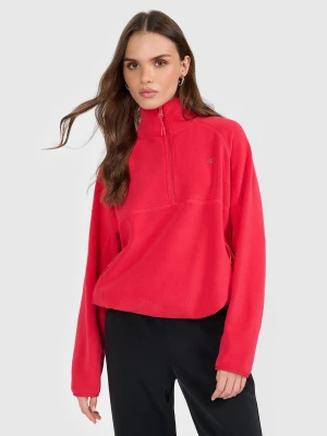 4F Polar regular bez kaptura damski - czerwony L