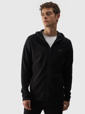 4F Polar regular z kapturem męski - czarny S