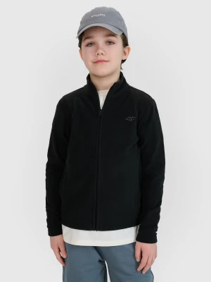 4F Polar regular ze stójką chłopięcy - czarny 122 (6-7 lat)