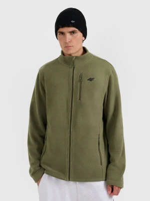 4F Polar regular ze stójką męski - khaki 3XL