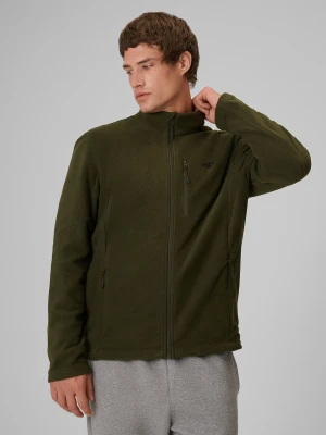 4F Polar regular ze stójką męski - khaki M zielony