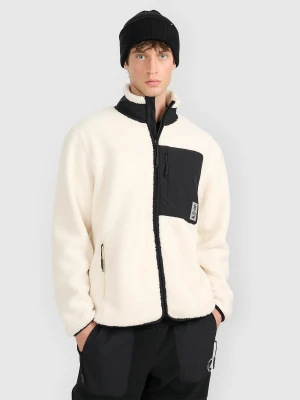 4F Polar sherpa regular ze stójką męski - beżowy L