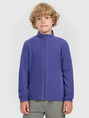 4F Polar slim ze stójką chłopięcy - niebieski 158 (12-13 lat)