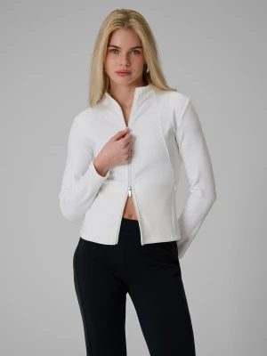4F Polar slim ze stójką damski - kremowy XS