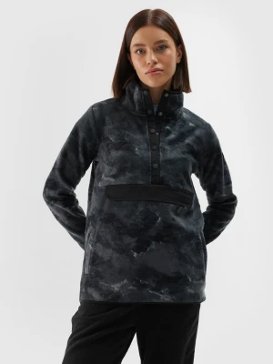 4F Polar ze stójką oversize damski - multikolor L