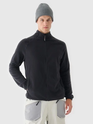 4F Polar ze stójką regular męski - czarny S