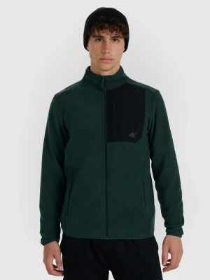 4F Polar ze stójką regular męski - zielony S