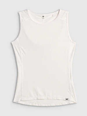 4F Potówka kolarska damska - biała XS