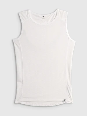 4F Potówka kolarska męska - biała S