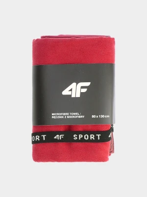 4F Ręcznik sportowy M (80 x 130cm) - czerwony 80x130cm