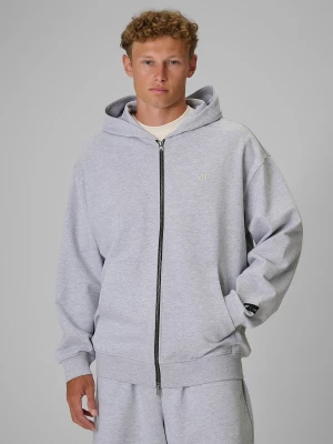 4F Regular Size: Bluza dresowa loose z kapturem 4F | Tomasz Fornal - szara S