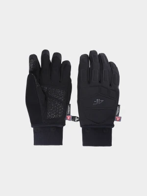 4F Rękawice narciarskie Primaloft Silver męskie - czarne M