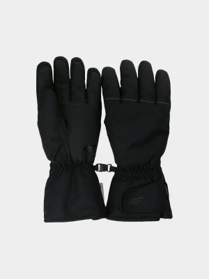 4F Rękawice narciarskie Thinsulate męskie - czarne S