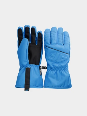 4F Rękawice narciarskie Thinsulate męskie - niebieskie M
