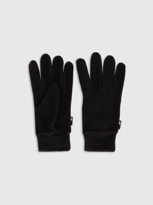 4F Rękawiczki dzianinowe Touch Screen uniseks - czarne XL