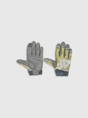 4F Rękawiczki kolarskie uniseks - szare XL