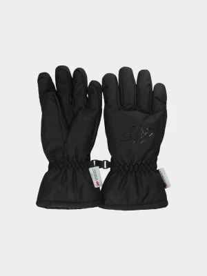 4F Rękawiczki narciarskie dziecięce - czarne XL