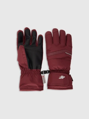 4F Rękawiczki narciarskie Thinsulate damskie - czerwone XL
