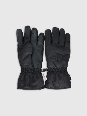 4F Rękawiczki narciarskie Thinsulate membrana 5000 damskie - czarne XL