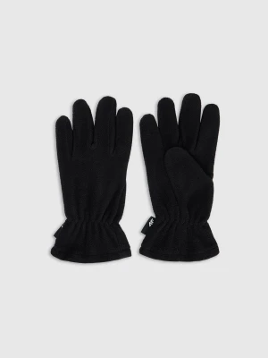 4F Rękawiczki polarowe dziecięce - czarne S/M