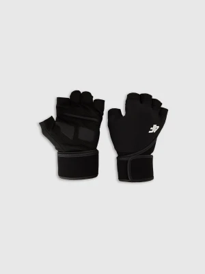 4F Rękawiczki treningowe uniseks - czarne L