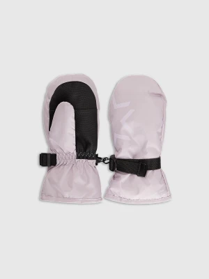 4F Rękawiczki zimowe z jednym palcem dziecięce - fioletowe S/M