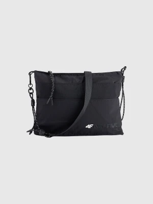 4F Saszetka crossbody uniseks - czarna Uniwersalny