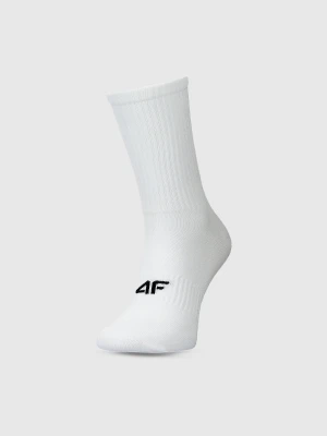 4F Skarpetki casual do połowy łydki (3-pack) męskie - białe 39-42