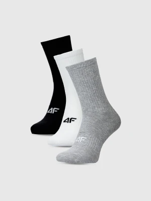 4F Skarpetki casual do połowy łydki (3-pack) męskie - multikolor 43-46