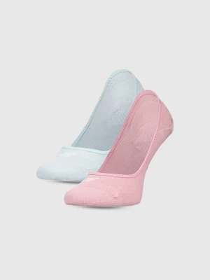 4F Skarpetki casual niewidoczne (2-pack) damskie - multikolor 39-42