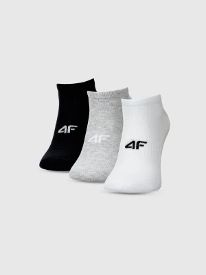 4F Skarpetki casual przed kostkę (3-pack) męskie - multikolor 39-42
